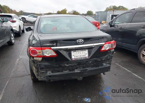 2013 Toyota Corolla L from USA, damaged, VIN 5YFBU4EE7DP186270